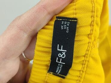 aplikacje z ubraniami: F&F, Spodnie materiałowe damskie, rozmiar XL — 4