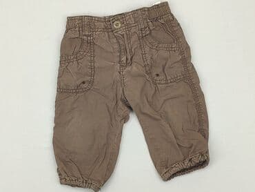 kamizelka jenot naturalny: Spodnie jeansowe, H&M, 6-9 miesięcy, stan - Bardzo dobry — 1