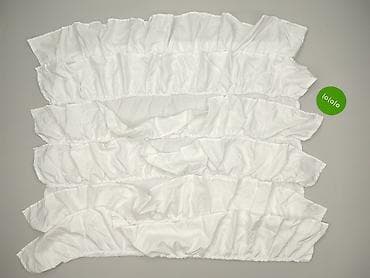 Inne artykuły dla domu: Falbaniasty biały panel dekoracyjny na łóżko/kołdrę - Kolor: biały — 2