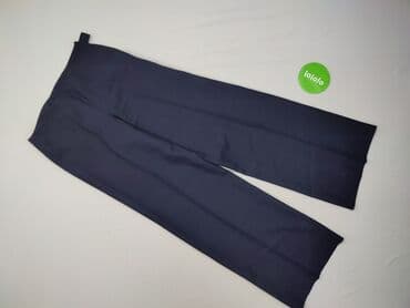 Women: Material trousers for women, size M (EU 38) — 2