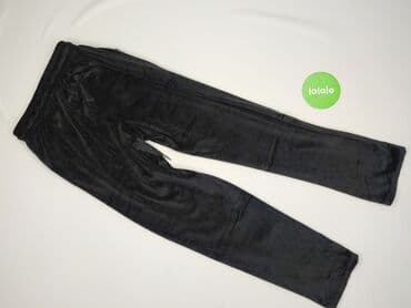 legginsy welurowe: Velvet, Spodnie dresowe damskie, rozmiar M — 3
