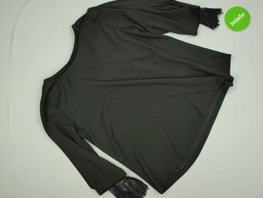 czarne bluzki dekolt v: Bluzka damska, rozmiar 3XL — 3