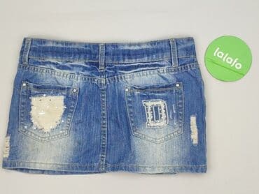 dżinsowe spódnice na szelkach: Spódnica damska, rozmiar M — 3