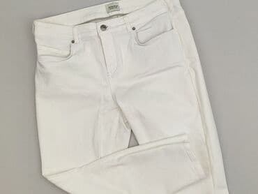 biale szerokie jeansy: White Stuff, Jeansy damskie, rozmiar L — 1