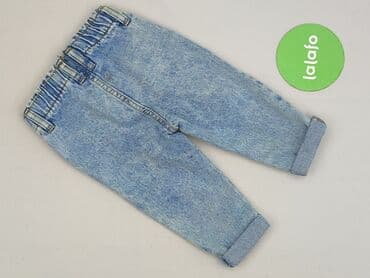 shein hello kitty jeans: Spodnie jeansowe, So cute, 6-9 miesięcy, stan - Bardzo dobry — 3