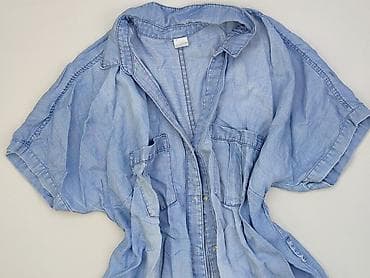 blekitna: Denim, Sukienka damska, rozmiar L — 1