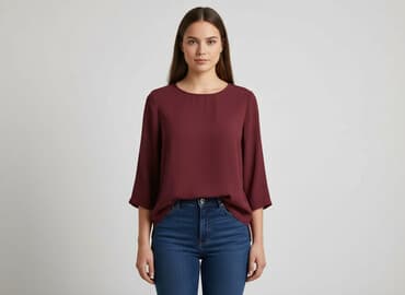 new yorker bluzka z dekoltem: Canda, Bluzka damska, rozmiar L — 5