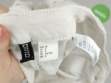 białe spodenki damskie hm: H&M Divided, Szorty damskie, rozmiar M — 4