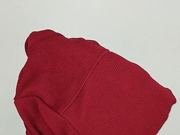 esmara parka: Czerwona damska bluza/kurtka dzianinowa z asymetrycznym zamkiem - — 6