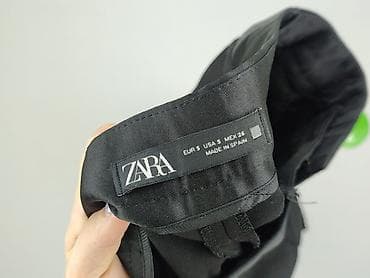 marka zara: Zara, Spodnie materiałowe damskie, rozmiar S — 4