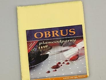 Obrus 180 x 140, kolor - Żółty, stan - Idealny