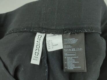 spódniczka rozkloszowane czarne: H&M Divided, Spódnica damska, L — 5