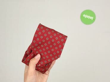 dodatki do błękitnej sukienki: Tie, color - Red, condition - Perfect — 4