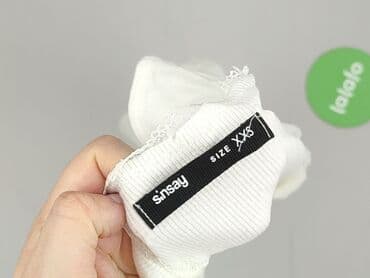 sinsay trampki biale: Sinsay, Top damski, rozmiar 2XS — 4