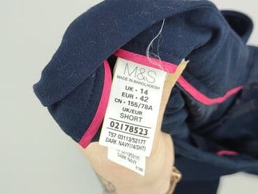 zara woskowane spodnie: Marks & Spencer, Material trousers for women, size XL (EU 42) — 5