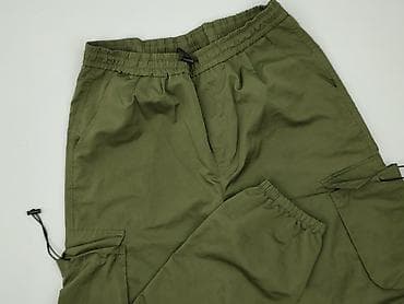 moro cargo: Spodnie męskie ROMWE – bojówki/joggery, kolor khaki (oliwkowy) — 1