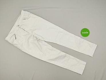 high waisted jeans: Spodnie materiałowe damskie, rozmiar 2XL — 2