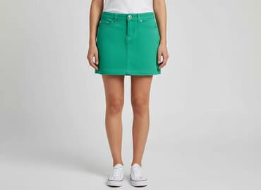 spodenko spódniczka jeans: Goodies, Spódnica damska, rozmiar L — 8