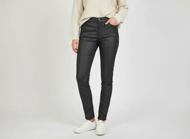 spodnie materiałowe damskue: F&F, Spodnie materiałowe damskie, rozmiar M — 7