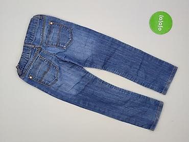 burbery jeans: Spodnie jeansowe, Marks & Spencer, 4-5 lat, 104/110, stan - Idealny — 3