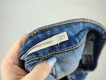 czerwone jeansy: Levi’s, Jeansy damskie, rozmiar S — 4