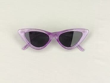 paski do sukienki srebrne: Glasses, Sunglasses, Cat eyes design, condition - Very good — 1