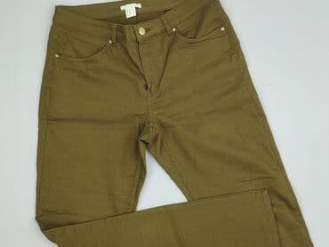 zielone jeansy damskie: H&M, Jeansy damskie, rozmiar M — 1