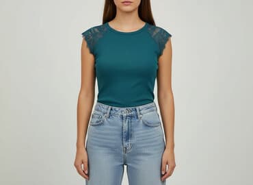 długość koszulki a wzrost: Bluzka damska, rozmiar S — 8