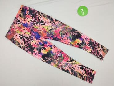 kolorowe leginsy: Leggings, Legginsy Sportowe damskie, rozmiar M — 2