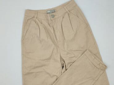 cargo pull and bear: Asos, Material trousers for women, size 2XS — 1