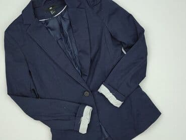 niebieska marynarka damska hm: H&M, Marynarka damska, rozmiar S — 2