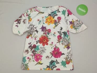 bluzki z kwiacistym wzorem: Bluzka damska, rozmiar S — 2