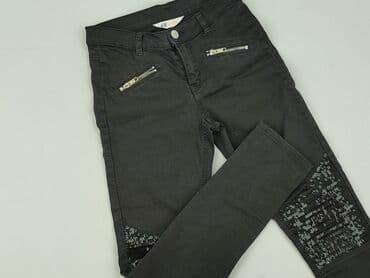 modne bluzy dla nastolatek: Spodnie jeansowe, H&M, 11 lat, 140/146, stan - Bardzo dobry — 1