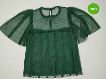 szmaragdowa bluzki damskie: Bluzka damska, rozmiar M — 3