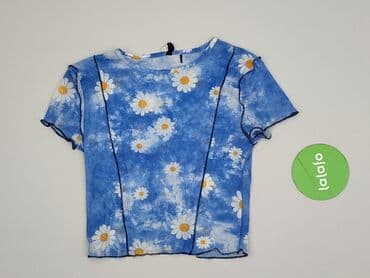 sinsay bluzki z krótkim rękawem: Sinsay, Top damski, rozmiar S — 2