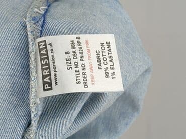 spódniczka dżinsowe z wysokim stanem: Spódnica damska, rozmiar S — 5