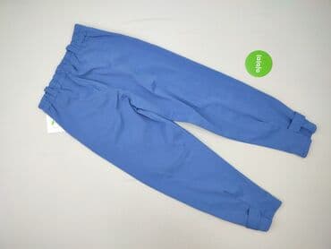 spodnie z c a: Material trousers for women, size One size — 3