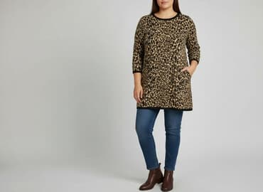 sukienka w panterkę, mohito: NEXT Petite, Tunika damska, rozmiar XL — 6