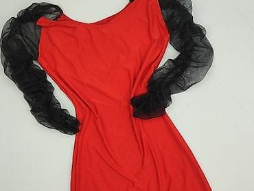 czerwona sukienka pull: Sukienka damska, rozmiar S — 1