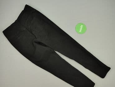 czarne szerokie jeansy: Jeansy damskie, rozmiar S — 3