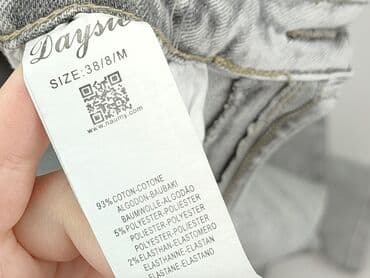 baggy grey jeans: Daysie, Jeansy damskie, rozmiar M — 5