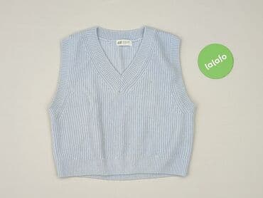 woskowane spodnie bezowe: Vest, H&M, 14 years, 158-164 cm, condition - Perfect — 2