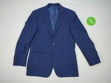 Ubrania męskie: Marynarka męska KJ | Karl Jackson – granatowa - Klasyczny fason — 2