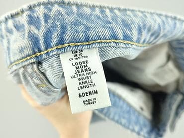 hm mom jeans: H&M, Szorty damskie, rozmiar S — 4