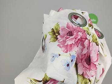 kwiatki: Zasłona na przelotkach – kwiatowy wzór - Typ: zasłona pojedyncza - — 4