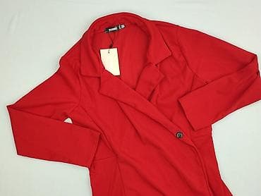 sweter czerwony: Missguided, Kardigan damski, rozmiar 2XL — 1