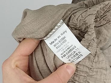 biale spodnie materialowe: ITALY FASHION, Spodnie materiałowe damskie, rozmiar S — 4