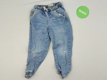 sinsay jeansy denim: Spodnie jeansowe, Sinsay, 5-6 lat, 116, stan - Idealny — 2
