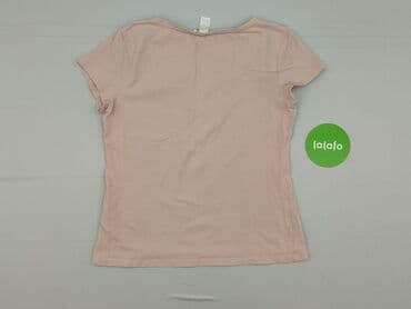 guess t shirt damski rozowy: H&M, T-shirt damski, rozmiar L — 3