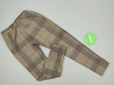 brązowe legginsy: Legginsy Eleganckie damskie, rozmiar S — 3